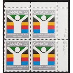 Canada 981 Plate Block UR VF MNH