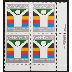 Canada 981 Plate Block LR VF MNH