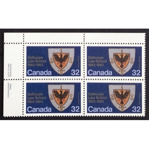 Canada 1003 Plate Block UL VF MNH