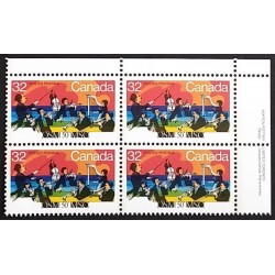 Canada 1010 Plate Block UR VF MNH
