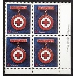 Canada 1013 Plate Block LR VF MNH