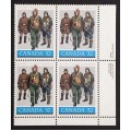Canada 1043 Plate Block LR VF MNH