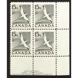 Canada 343 Plate Block LR No. 3 VF MNH