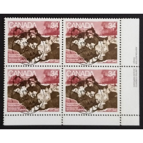 Canada 1094 Plate Block LR VF MNH