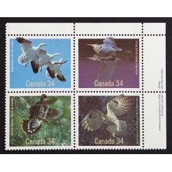 Canada 1098a Plate Block UR VF MNH