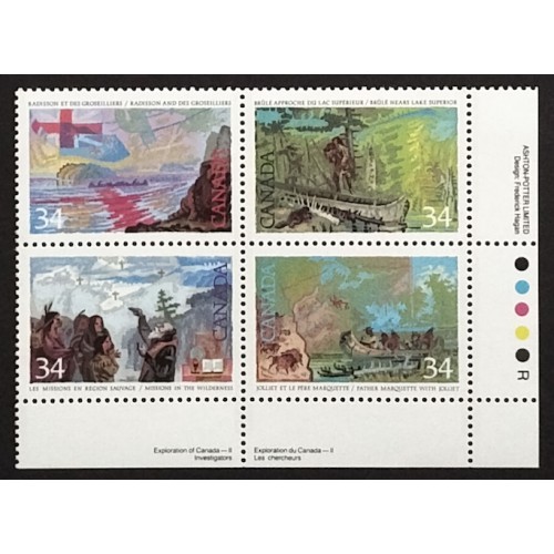 Canada 1129ai Plate Block LR VF MNH