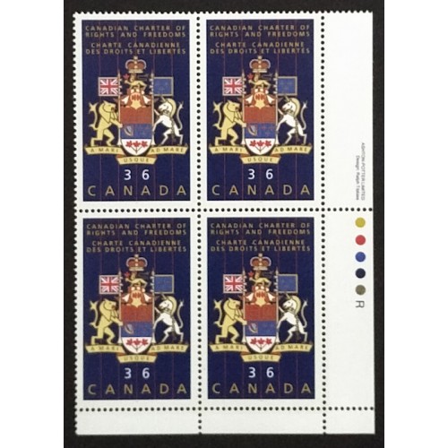 Canada 1133 Plate Block LR VF MNH