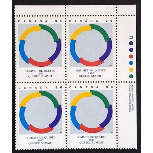 Canada 1146 Plate Block UR VF MNH