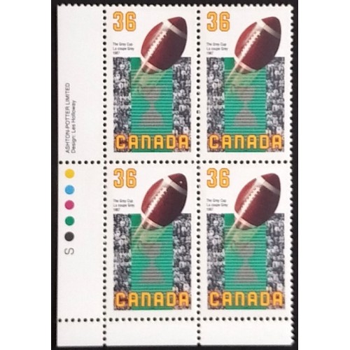 Canada 1154 Plate Block LL VF MNH