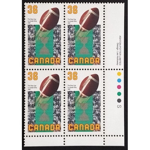 Canada 1154 Plate Block LR VF MNH