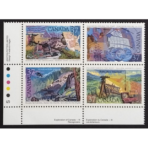 Canada 1202a Plate Block LL VF MNH
