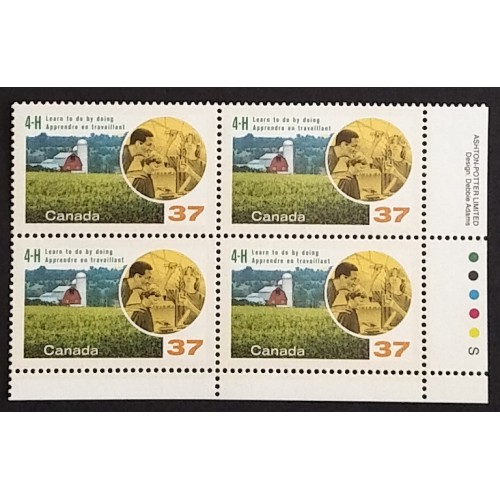 Canada 1215 Plate Block LR VF MNH