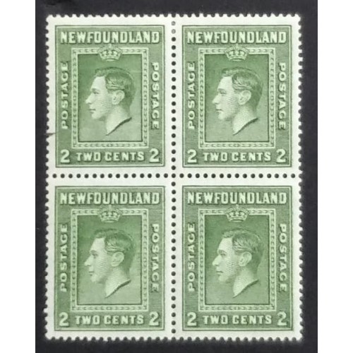 Newfoundland 245 Block VF MH