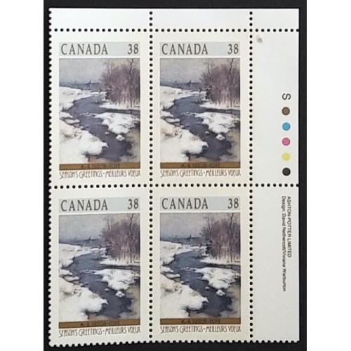 Canada 1256 Plate Block UR VF MNH
