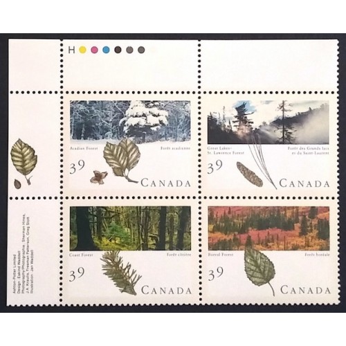 Canada 1286a Plate Block UL VF MNH