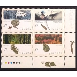Canada 1286a Plate Block LR VF MNH