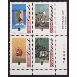 Canada 1329a Plate Block LR VF MNH