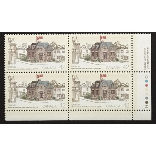 Canada 1124i Plate Block LR VF MNH