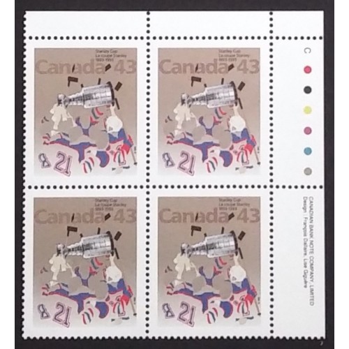 Canada 1460 Plate Block UR VF MNH