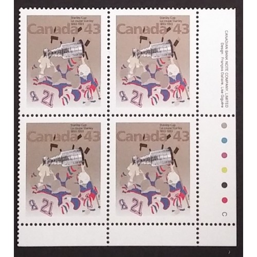 Canada 1460 Plate Block LR VF MNH