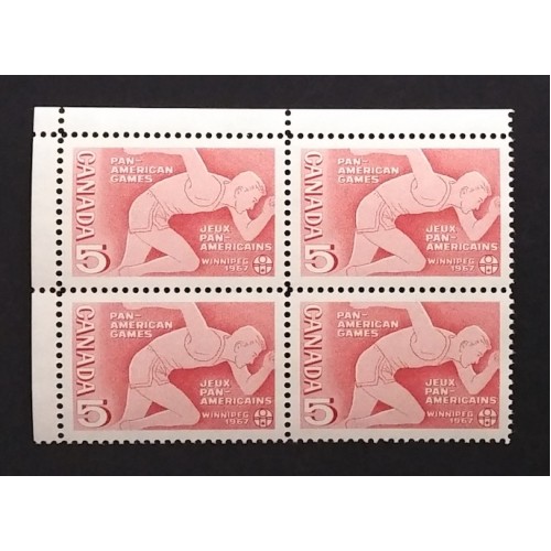 Canada 472 Corner Block UL VF MNH