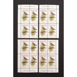 Canada 496 Plate Blocks Matched Set VF MNH