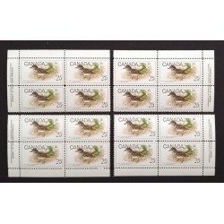 Canada 498 Plate Blocks Matched Set VF MNH