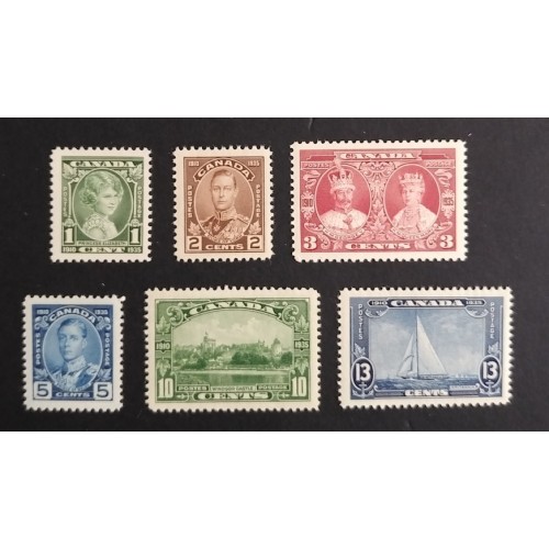 Canada 211-6 VF MNH
